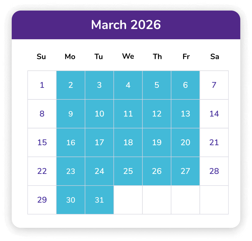 March 2026